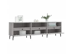 Discount Móvel de TV 150x30x44,5 cm derivados de madeira sonoma PT891197 Cinzento