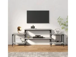 Móvel de TV 157x35x52 cm derivados de madeira sonoma PT885168^ Móvel De Tv