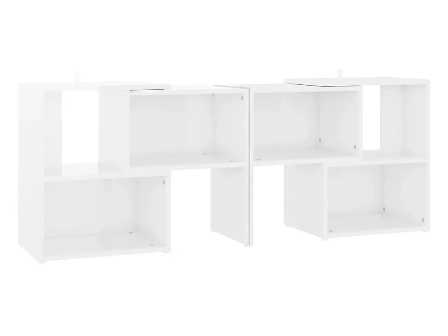 Hot Móvel de TV 104x30x52 cm derivados de madeira brilhante PT250581 Branco