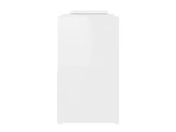 Hot Móvel de TV 104x30x52 cm derivados de madeira brilhante PT250581 Branco