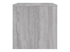 Móvel de TV 80x40x40 cm derivados de madeira sonoma PT369085 Cinzento