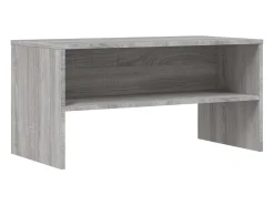Móvel de TV 80x40x40 cm derivados de madeira sonoma PT369085 Cinzento