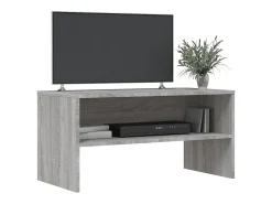Móvel de TV 80x40x40 cm derivados de madeira sonoma PT369085 Cinzento