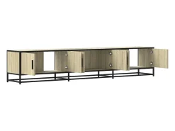 Móvel De Tv*vidaxl Móvel de TV 210x35x41 cm derivados de madeira carvalho sonoma Castanho