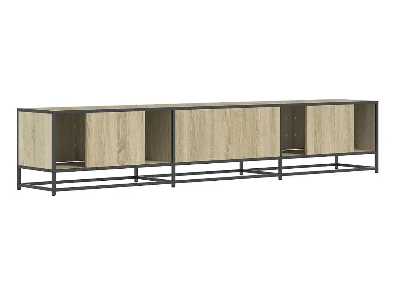 Móvel De Tv*vidaxl Móvel de TV 210x35x41 cm derivados de madeira carvalho sonoma Castanho