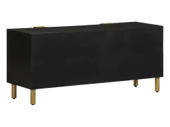 Móvel De Tv|vidaxl Móvel de TV 105x33x46 cm derivados de madeira Preto