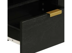 Móvel De Tv|vidaxl Móvel de TV 105x33x46 cm derivados de madeira Preto
