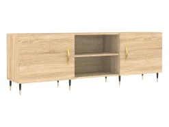 vidaxl Móvel de TV 150x30x50 cm derivados de madeira carvalho sonoma^ Móvel De Tv