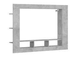 Móvel de TV 152x22x113 cm derivados de madeira cimento PT755917^ Móvel De Tv