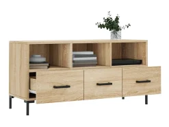 Móvel De Tv* Móvel de TV 102x36x50 cm derivados de madeira carvalho sonoma PT684228 Castanho
