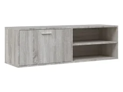 Móvel de TV 120x34x37 cm derivados de madeira sonoma PT550544^ Móvel De Tv