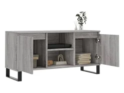 Móvel De Tv|vidaxl Móvel de TV 104x35x50 cm derivados de madeira sonoma Cinzento