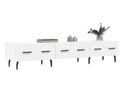Móvel De Tv* Móvel de TV 150x36x30 cm derivados de madeira PT570792 Branco