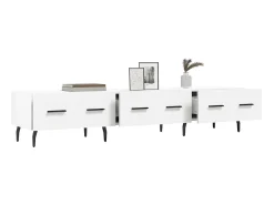 Móvel De Tv* Móvel de TV 150x36x30 cm derivados de madeira PT570792 Branco