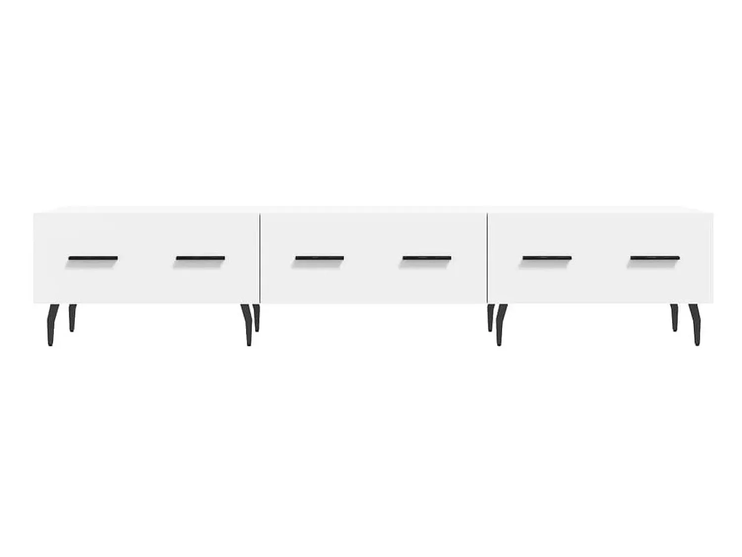 Móvel De Tv* Móvel de TV 150x36x30 cm derivados de madeira PT570792 Branco