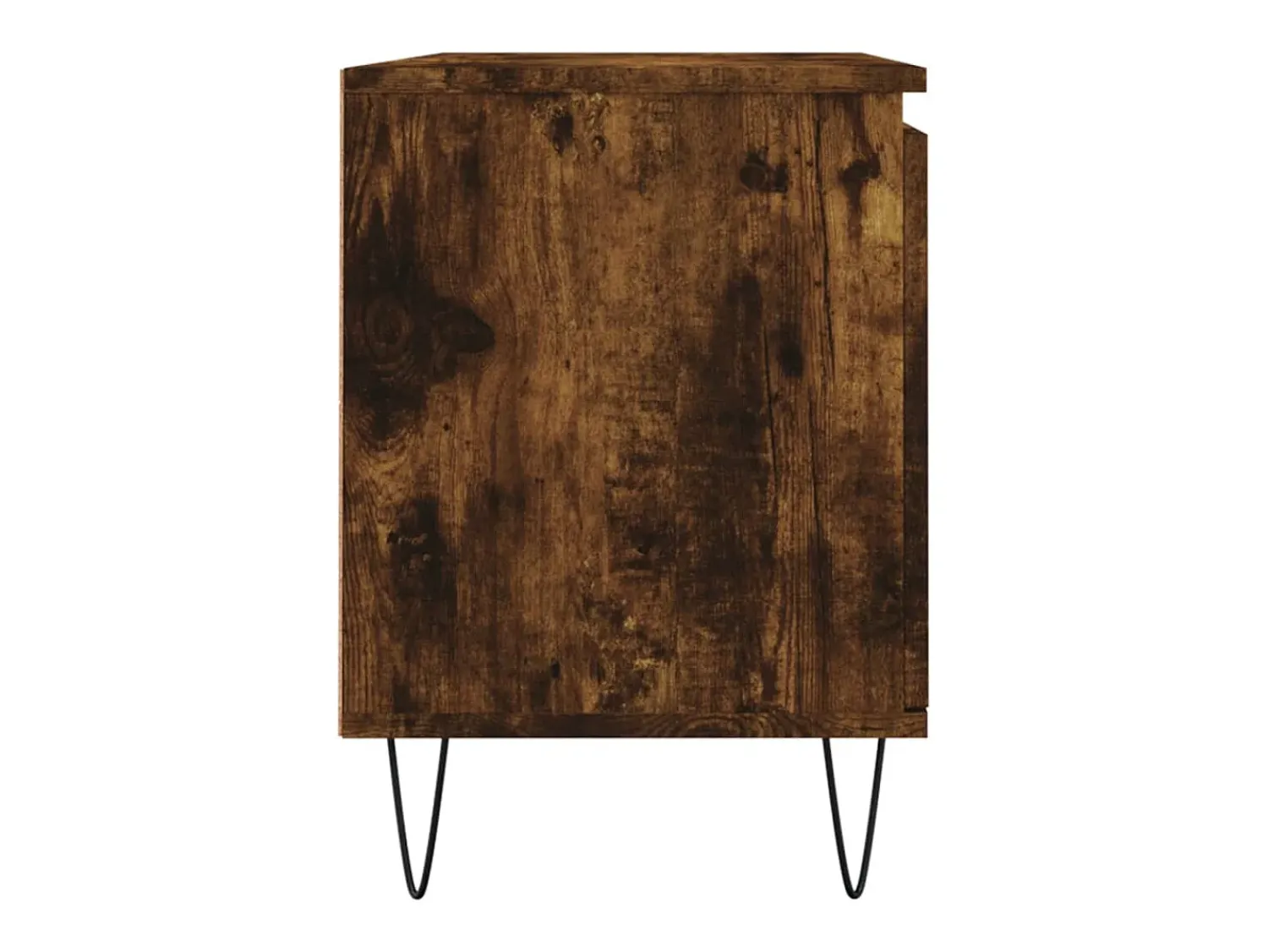 Hot vidaxl Móvel de TV 104x35x50 cm derivados de madeira carvalho fumado Castanho