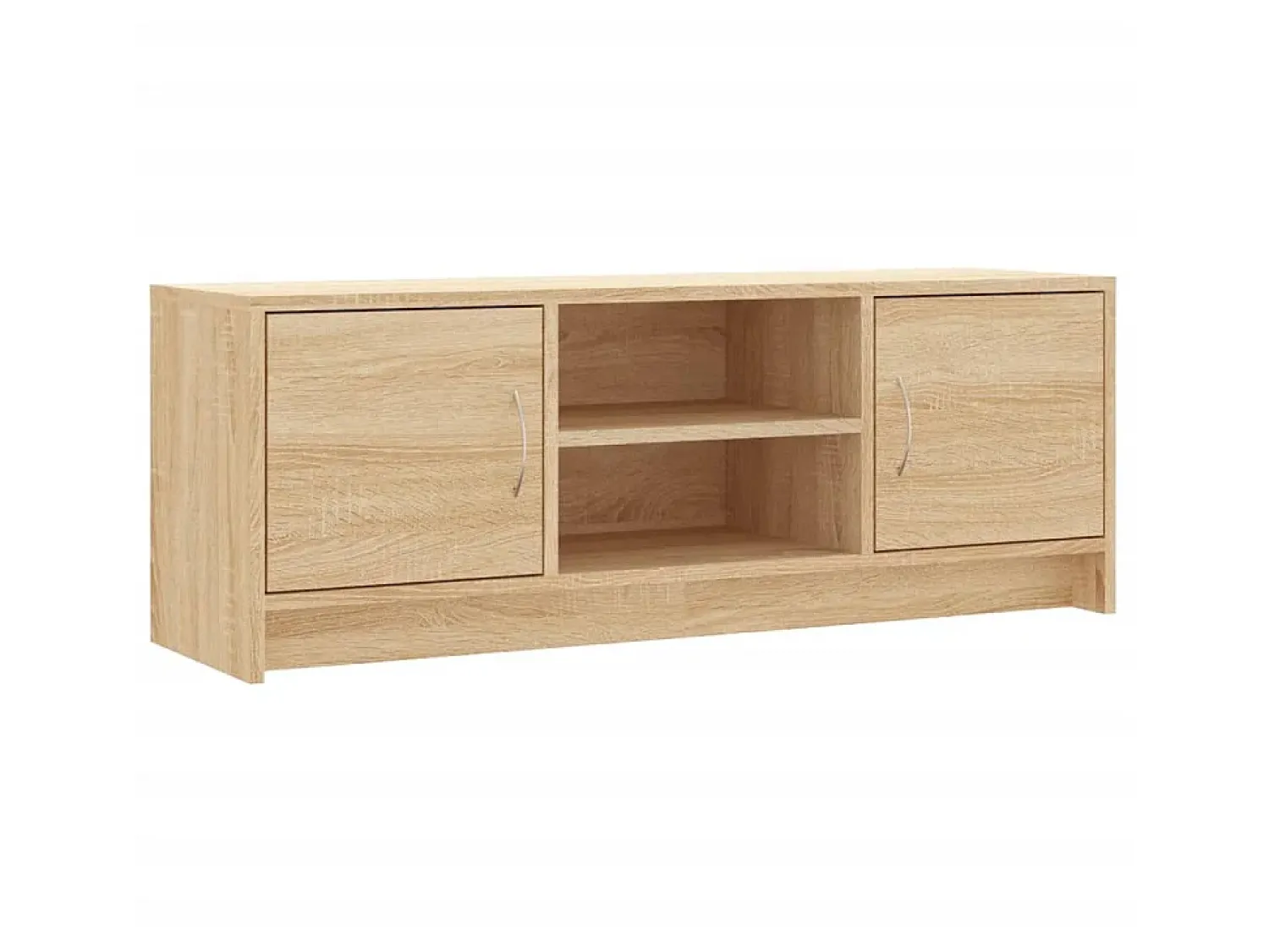 Móvel De Tv* Móvel de TV 102x30x37,5 cm derivados de madeira carvalho sonoma PT359924 Castanho