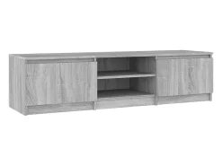 Móvel de TV 140x40x35,5 cm derivados de madeira sonoma PT225807^ Móvel De Tv