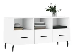 Discount Móvel de TV 102x36x50 cm derivados de madeira PT159070 Branco