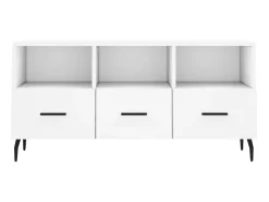 Discount Móvel de TV 102x36x50 cm derivados de madeira PT159070 Branco