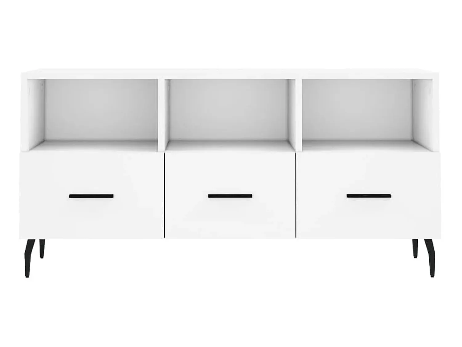 Discount Móvel de TV 102x36x50 cm derivados de madeira PT159070 Branco