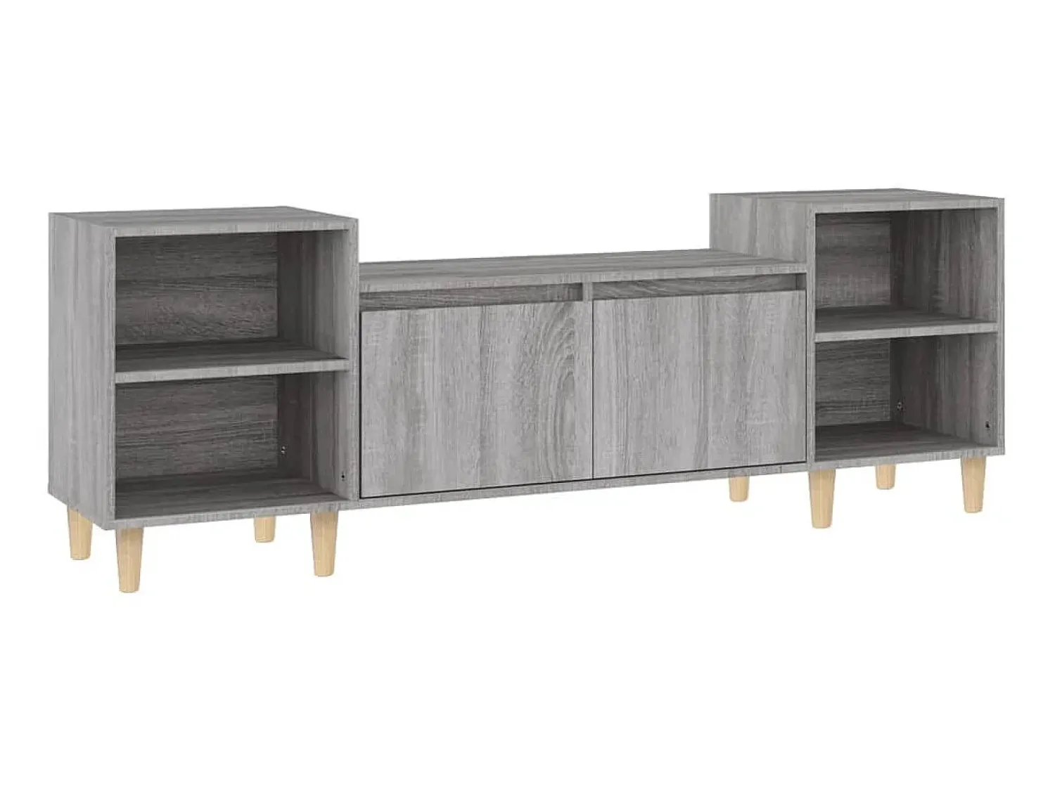 Móvel de TV 160x35x55 cm derivados de madeira sonoma PT214580^ Móvel De Tv