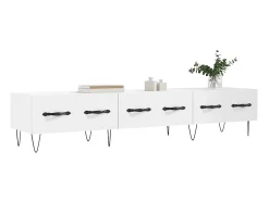 Móvel De Tv| Móvel de TV 150x36x30 cm derivados de madeira PT251789 Branco
