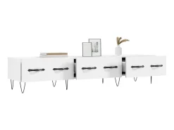 Móvel De Tv| Móvel de TV 150x36x30 cm derivados de madeira PT251789 Branco