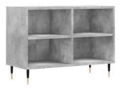 Móvel de TV 69,5x30x50 cm derivados de madeira cimento PT524123 Cinzento