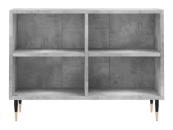 Móvel de TV 69,5x30x50 cm derivados de madeira cimento PT524123 Cinzento