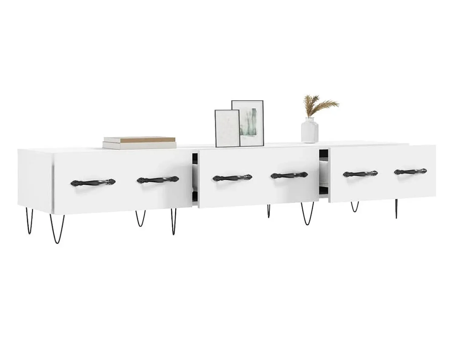 Sale vidaxl Móvel de TV 150x36x30 cm derivados de madeira Branco