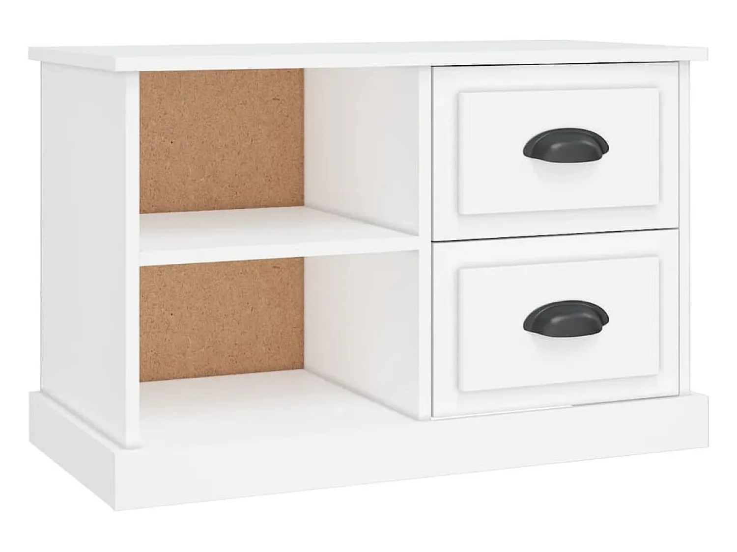 Móvel De Tv| Móvel de TV 73x35,5x47,5 cm derivados de madeira PT470039 Branco
