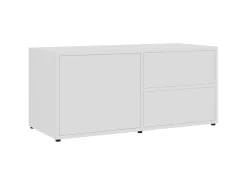 Móvel De Tv* Móvel de TV 80x34x36 cm derivados de madeira PT250691 Branco