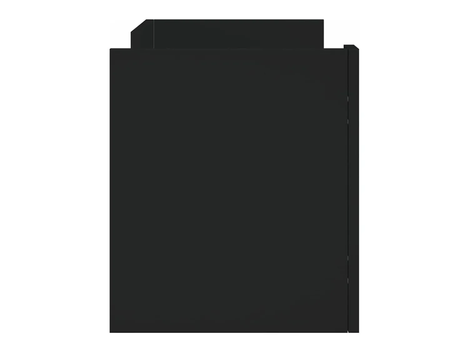 Móvel De Tv| Móvel de TV 80x35x40 cm derivados de madeira PT680046 Preto