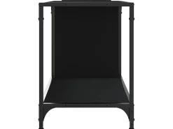 Móvel de TV 203x37x50 cm derivados de madeira PT383057 Preto