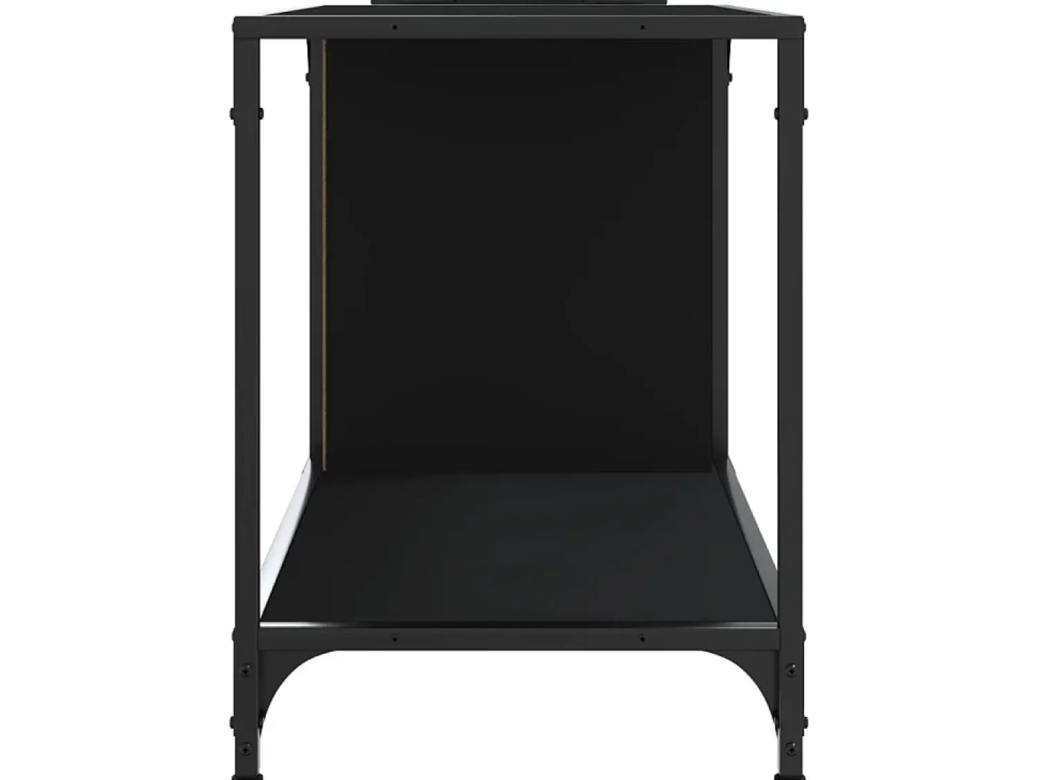 Móvel de TV 203x37x50 cm derivados de madeira PT383057 Preto