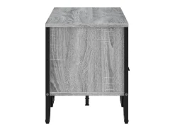 Móvel De Tv| Móvel de TV 122x34x41 cm derivados de madeira sonoma PT654666 Cinzento