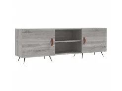 Móvel De Tv| Móvel de TV 150x30x50 cm derivados de madeira sonoma PT310089 Cinzento