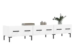 Sale Móvel de TV 150x36x30 cm derivados de madeira PT793735 Branco