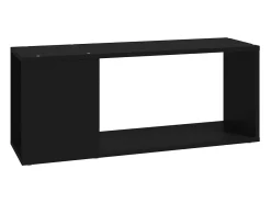 Móvel De Tv*vidaxl Móvel de TV 80x24x32 cm derivados de madeira Preto