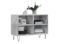 Best Móvel de TV 69,5x30x50 cm derivados de madeira cimento PT566177 Cinzento