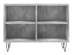 Best Móvel de TV 69,5x30x50 cm derivados de madeira cimento PT566177 Cinzento