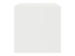 New Móvel de TV 100x40x40 cm derivados de madeira PT634934 Branco