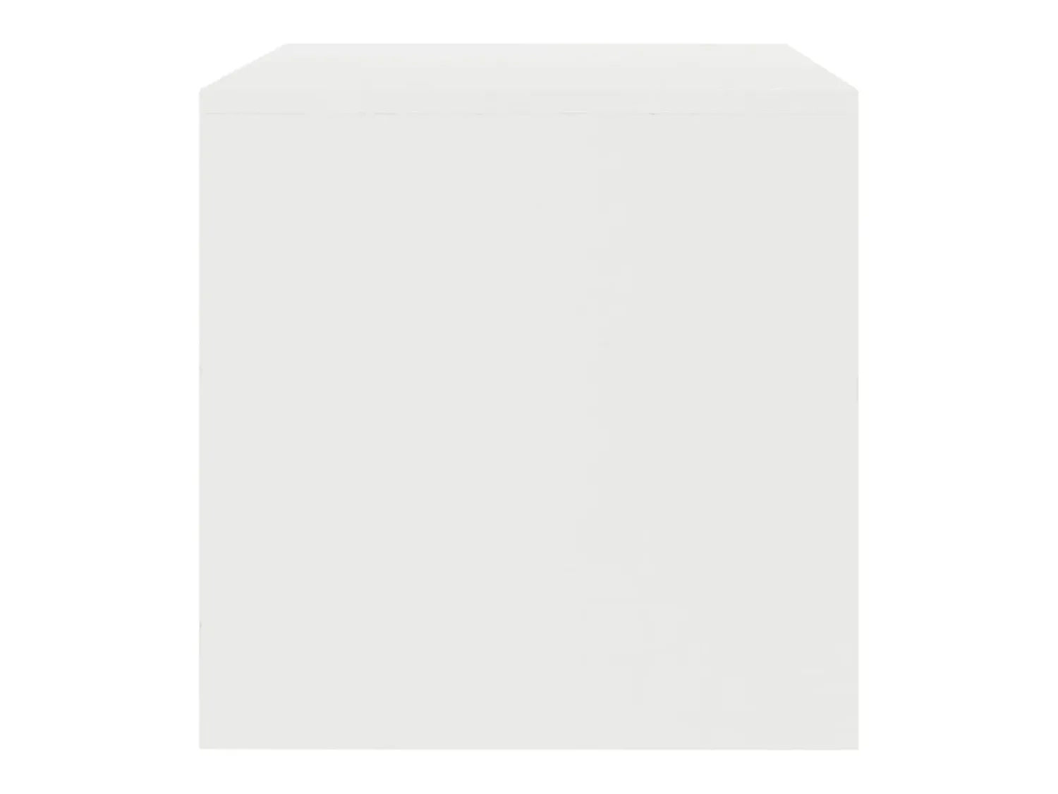 New Móvel de TV 100x40x40 cm derivados de madeira PT634934 Branco