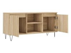 Móvel De Tv|vidaxl Móvel de TV 104x35x50 cm derivados de madeira carvalho sonoma Castanho