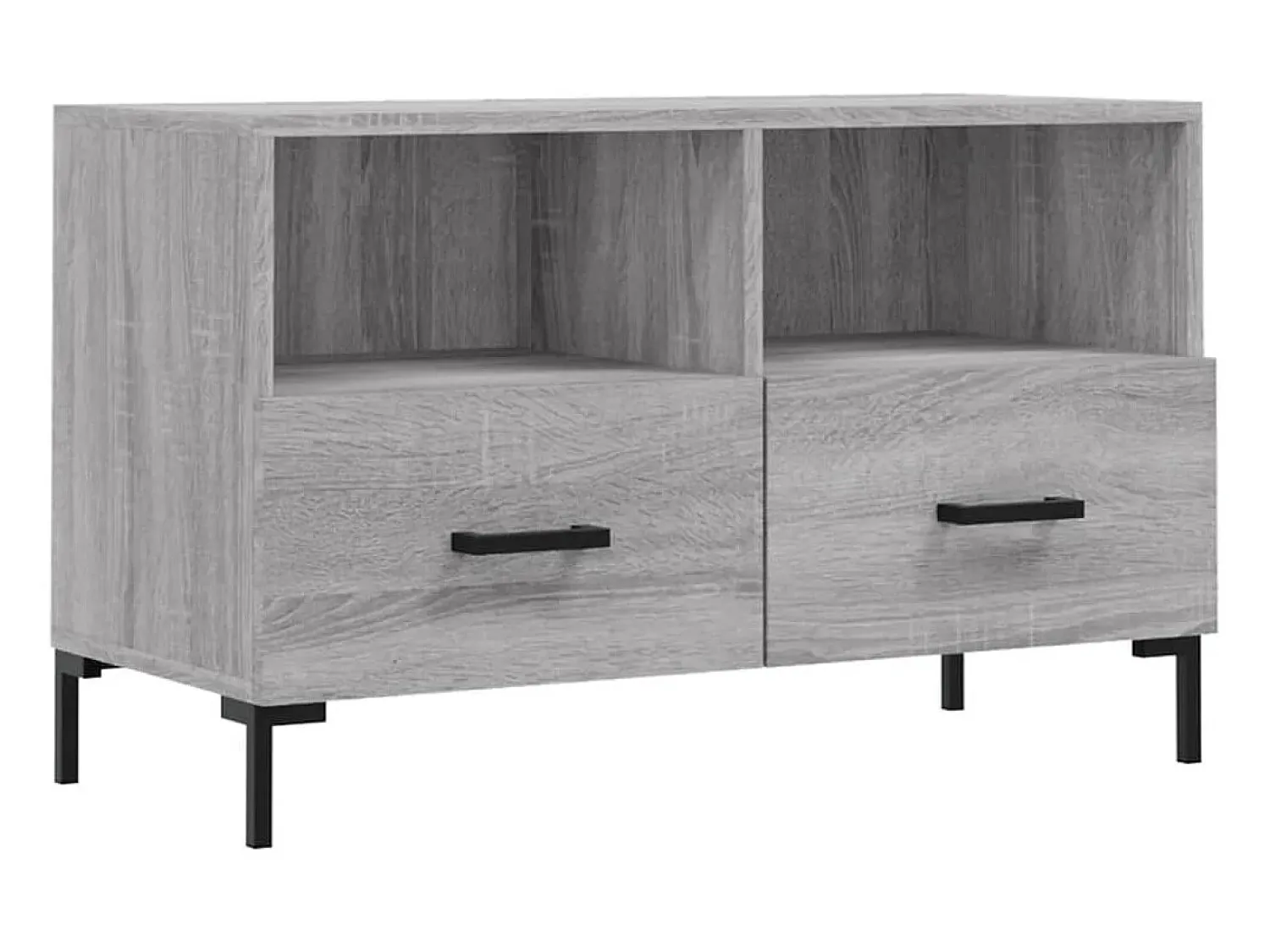 Móvel de TV 80x36x50 cm derivados de madeira sonoma PT779624^ Móvel De Tv