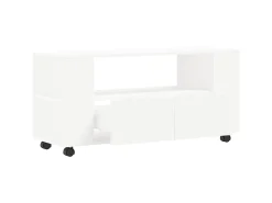 Móvel De Tv| Móvel de TV 102x34,5x43 cm derivados de madeira PT837145 Branco