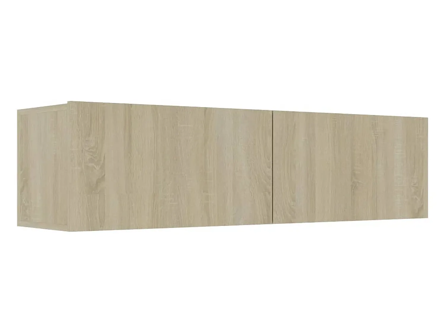Móvel De Tv| Móvel de TV 120x30x30 cm derivados de madeira carvalho sonoma PT541309 Castanho
