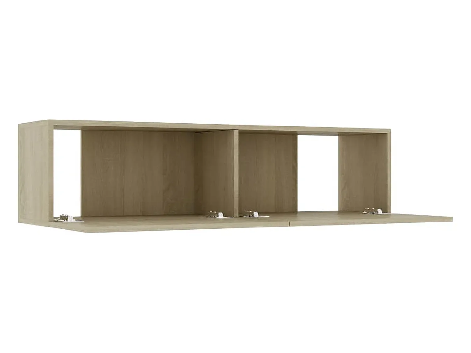 Móvel De Tv| Móvel de TV 120x30x30 cm derivados de madeira carvalho sonoma PT541309 Castanho