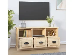 Móvel De Tv* Móvel de TV 100x35x50 cm derivados de madeira carvalho sonoma PT525635 Castanho